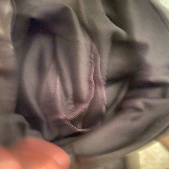 SPANX Black Metallic Faux Leather Lift Core Compression High Waist Leggings M - Picture 12 of 16